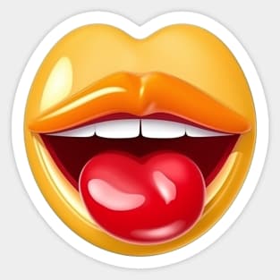 Tongue Out Emoji Sticker - Express Yourself with this Playful Emoticon Sticker